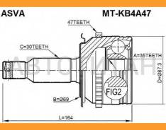���� ������� | ����� ����/��� | Mitsubishi/ L200 KB4 2006-/35*69*30 �� [MTKB4A47] MTKB4A47 ����