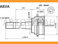 ���� ������� | ����� | Mazda/ Bongo SK5/ SK22/ SK82 4WD/23*65*26 �� MD142550XA, MD162560X, MD162550XA, MD1322510, MD1622510, MD1722510, MD142560X, MA3...