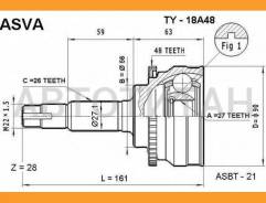 ���� ������� | ����� | Toyota/ Estima Previa (TCR204WD) 2.4 93-99, Liteace Townace (CR51 [TY18A48] TY18A48 ����
