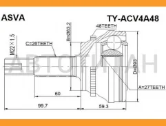 ���� ������� | ����� ����/��� | Toyota/ Camry ACV40 2006-/27*63,2*26 �� TYACV4A48 ����