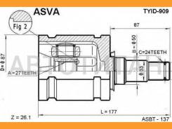 ���� ���������� | ����� ��� | Toyota/ Camry MCV30, Windom MCV30, Lexus/ ES300, Harrier ACU30/27 [TYID909] TYID909 ����