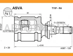 ���� ���������� | ����� ���� | Toyota/ RAV 4 2000-/27*34*23 �� [Tyipr4] TYIPR4 ����