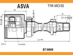 ���� ����. Toyota/Lexus RAV 4 IV 2012-2018, Highlander / Kluger 2008-2014 TYIRMCV30 ����