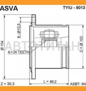 ���� ���������� 24x102 (4Runner SURF 13 ) ASVA [12] TYIU5013 TYIU5013 ����