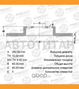 ���� ��������� ������ Mitsubishi Lancer/Sportback 1,5/1,8/2,0/DI-D 01/08- BR0512S ����