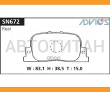 �������� ��������� ������� Advics SN672 ����