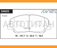 ������� PF-1527 SN695 /A1N139 (04465-28520) Advics SN695 SN695 ����