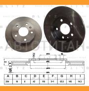 ���� ��������� ������ OPEL Astra/Zafira 98- BS0159 ����