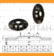 ���� ��������� ������ FORD Galaxy/Kuga/Mondeo/S-Max 06- [BS0224] BS0224 ����