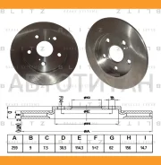 ���� ��������� | ��� | Toyota Corolla/Auris 02- [BS0270] BS0270 ����