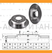 ���� ��������� ������ Hyundai Elantra 06 - BS0350 ����