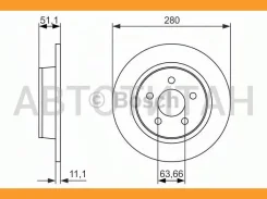 ���� ����. ���. FORD C-Max/Grand C-Max/Kuga/Tourneo/Transit 1.0-2.0 10- BN1441, 61559AP, BS9132, 106105, MBC035027, 5289, 08.B601.10, 08.B601.11, 08.B...