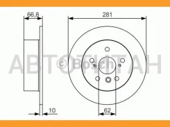 ���� ��������� ������ Toyota Camry, Lexus ES 2.4/3.5 06 0 986 479 R06 0986479R06 ����