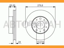 ���� ����. ���. ����. [280x24] 5 ���. Citroen Jumper 2.2HDi/2.8HDi/3.0HDi 02-, FIAT Ducato 2. �0/2. �0JTD/2. �3JTD/2. �8JTD/2. �2D/2. �3D/3. �0D 98-...