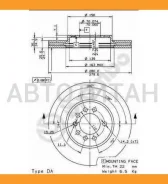 ���� ����. ���. ����. [280x25] 5 ���. OPEL Astra 2,0 98 F 09762910 ����