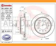 ���� ����. ���. ����[312x18mm] 6 ���. Toyota Land Cruiser Prado 2.7-4.0 01.10-/ FJ Cruiser 4.0 01.11- Lexus GX 460 11.09 [09A33421] 09A33421 ����