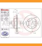 ���� ����. ���. ����. [297x25] 6 ���. Toyota Hilux 2,5/3,0/D/D-4D 4x4 08/05- [09A63410] 09A63410 ����