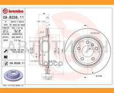 ���� ����. ���. ����. [300x20] 5 ���. BMW 3 (F30) 328 11-/ (F31) 320d/328 12- [09B33811] 09B33811 ����