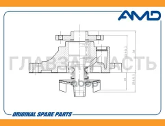 ����� ������� Hyundai Solaris/Kia Rio IV (11-) 1.4i/1.6i AMD Amdpw112 AMDPW112 ����