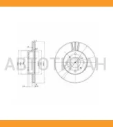 ���� ����. ���. ����. [257x22] 4 ���. Nissan Primera 1.6-2.0/T 6/90- BG2567 ����