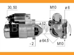 ������� 12V 1,4 Kw Dacia Logan 1.5D 05- / Nissan Micra III/Clio II/Kangoo/Megane II/Scenic II/Thalia 1.5D 01- 220039 ����