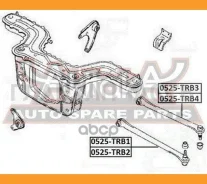 ���� �������� ����. ���. Mazda Tribute EP 2001- ASVA 0525TRB3 0525TRB3 ����