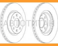 ����. ���� ���. ����. [259x20.6] 4 ���. Renault 19/Megane 1,4-2,0 8/95-5/99/Clio/Clio II/Kangoo DDF1096 ����