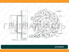 ���� ��������� ��������������� G-brake GFR-01325R ������ [GFR01325R] GFR01325R ����