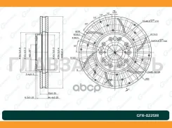 ���� ��������� ��������������� ������������� G-brake GFR-02251R ������ [GFR02251R] GFR02251R ����