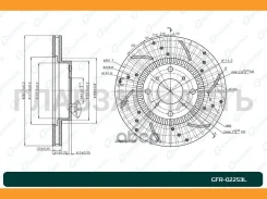 ���� ��������� ��������������� ������������� G-brake GFR-02253L ����� [GFR02253L] GFR02253L ����