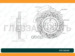 ���� ��������� ��������������� ������������� G-brake GFR-20274R ������ [GFR20274R] GFR20274R ����