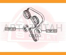 ����� �������� Citroen C4 2004-2011 CTBP001 ����