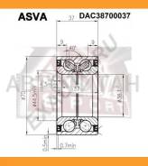 ��������� ������� ������ (��������) | ����� ����/��� | Hyundai/ Accent/ Verna 1999- Hyundai/ Coupe/ Tiburon 1996-2000 HY ASVA DAC38700037 DAC38700037...