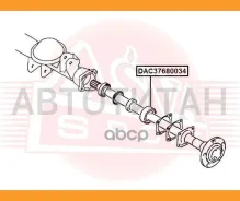 ��������� ��������� ������ (37x68x34) Mitsubishi Pajero Pinin/IO H61W-H77W 1999-2005 DAC37680034 ����