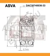 ��������� ��������� Toyota Carina E AT190/ST191/CT190 1992-199 ASVA DAC3874003633 DAC3874003633 ����