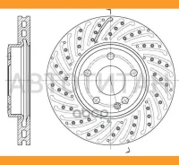 ���� ��������� ��������������� ������������� G-brake GR-21539 [GR21539] GR21539 ����