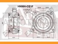 ��������� �������� ������� Honda Accord CE1 1993-1998 HNWHCE1F ����