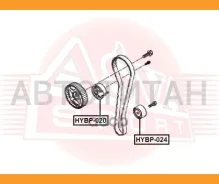 ����� �������� Hyundai Tucson 2004-2010 HYBP020 ����