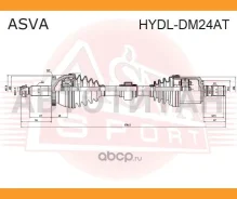 ������ �������� ����� Hyundai HYDLDM24AT ����