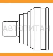 ���� �����. W Golf V 03-, Jetta III 05-, Passat 05-, Caddy III 04- [803037] 803037 ����