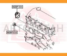 ����� �������� Mazda CX-7 MZBP010 ����