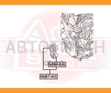 ����� �������� ��������� ������������ Nissan/ AD ASVA NSBP036 NSBP036 ����
