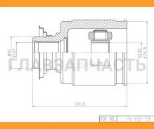 ���� (�������/ �����) Honda Accord 02-13 / Civic 95-00 [INHO19], �������� INHO19 ����