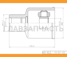 ���� ���������� �-� (34x47.7x27) Ssang YONG Kyron 2005- [INSY02] INSY02 ����