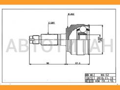���� �������� 33*62*28 (Mazda 6) HDK MA-E052A [MAE052A] MAE052A ����
