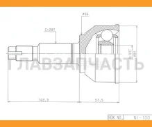 ���� (�������/ �����) Nissan Qashqai 06-13 / Qashqai+2 08-14 [NI100], �������� NI100 ����