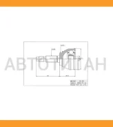 ���� �������� /�������� ������ /����� HDK ��� Nissan Almera N16 2000-2002; 35*55*27; NI-E113A; NIE113A NJ504NY 391015M310 [NIE113A] NIE113A ����