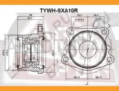 ��������� ������ ������� Toyota GAIA ACM15/SXM15 2002-2004/ Toyota Ipsum SXM15 1996-2001/ Toyota Nadia ACN15/SXN15 1998-2003/ Toyota RAV4 SXA10/SXA11...