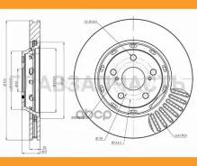 ���� ��������� (�������) Toyota Venza 08-, �������� HSDB0199 ����
