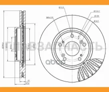 ���� ��������� (�������) Honda Accord 05-08 / Civic 00-09 / CR-V 01-06, �������� HSDB0187 ����